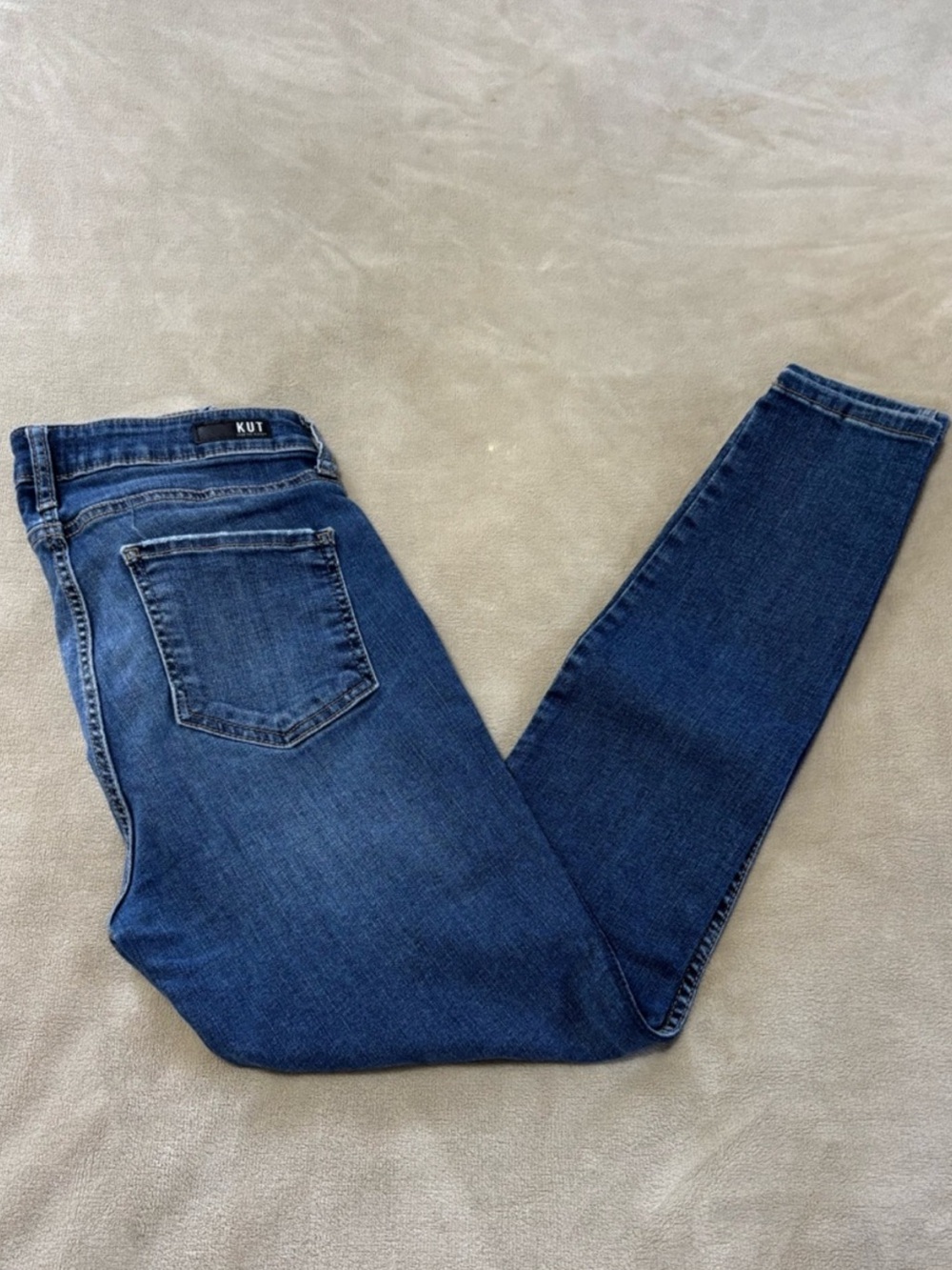 Kut from the Kloth Deep‎ Indigo Donna Fab Ankle Skinny Jeans
